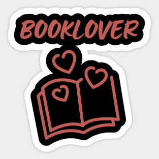 Book Lover Sticker